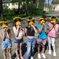Na procházce po lokalitě k houpačkám Na procházce po lokalitě k houpačkám